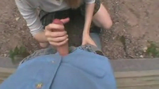 Deepthroat Blowjob Blonde GIF