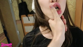 Teen Sex Petite POV Gagging Cumshot Cum Camel Toe Blowjob Big Tits Big Dick Babe Amateur GIF