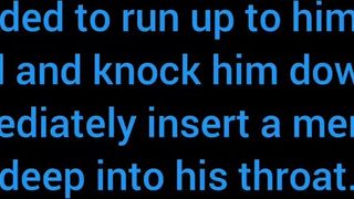 Sissy Face Fuck Deepthroat Caption GIF