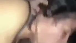 Gagging Deepthroat Car Sex GIF