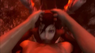 SFM Overwatch Deepthroat GIF