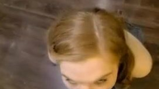 Redhead Deepthroat Blowjob GIF