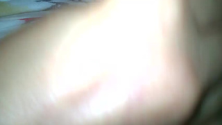 Кончил в рот своей послушной милой женушке в спальне