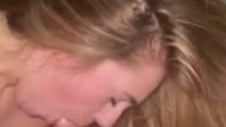 Sloppy Deepthroat Blowjob GIF