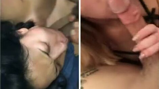 Deepthroat Blowjob Amateur GIF