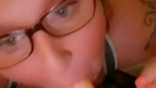 Gagging Gag Reflex Blowjob GIF