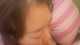 Deepthroat Blowjob Asian GIF