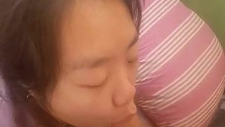 Deepthroat Blowjob Asian GIF